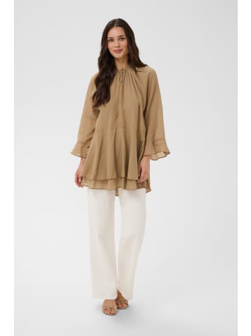 Kaffe Kleid KAflora Loose fit in Petrified Oak