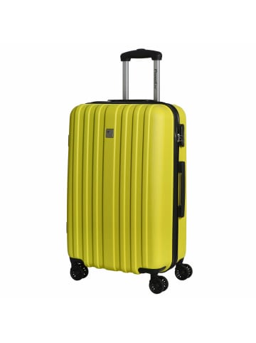 Check.In Aurora - 4-Rollen-Trolley 67 cm (limettengrün) in zitronengelb