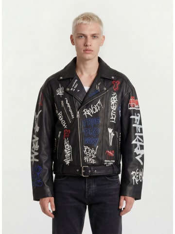 trueprodigy Bikerjacke Danis in Schwarz