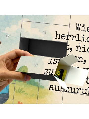 Mr. & Mrs. Panda Adventskalender Zum Befüllen Pinguin Buch Desig... in Weiß