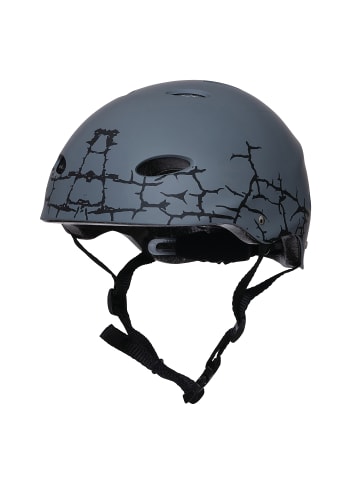 Apollo Größenverstellbarer Schutzhelm " Skatehelm mit Design " in Cracked