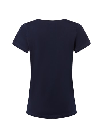 Skiny Pyjama-Shirt in marine