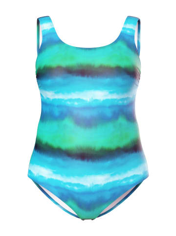 Ulla Popken Badeanzug in petrol