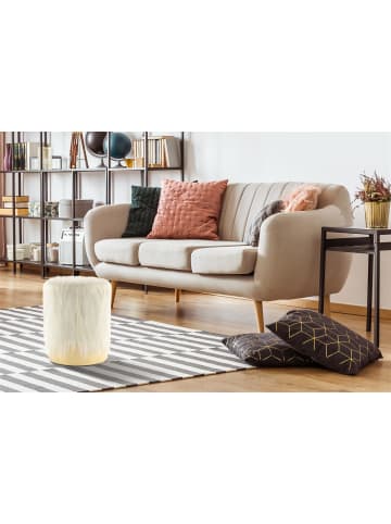 Kayoom Hocker Polly in weiß