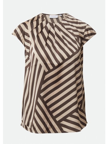 comma Bluse in 89A2_dunkelbraun