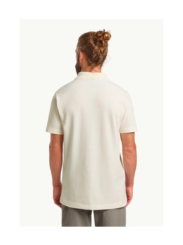 Jack Wolfskin Polo in Weiß