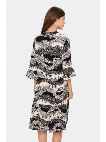 SAINT TROPEZ Kleid EdaSZ Casual fit in Black Wavy Flowers