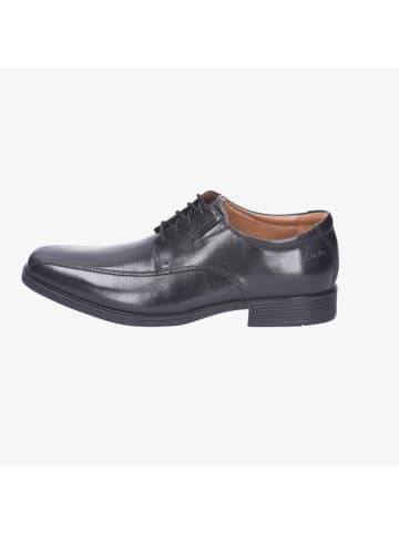 Clarks Schnürschuh Tilden Walk in black leather