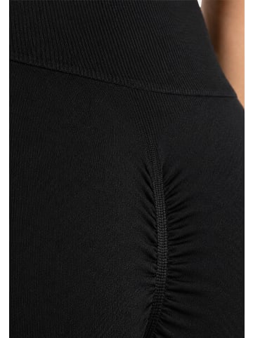 SMILODOX Leggings Amaze Scrunch Pro in Schwarz