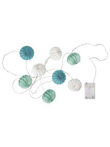 Butlers LED-Lichterkette HANAMI in Grün