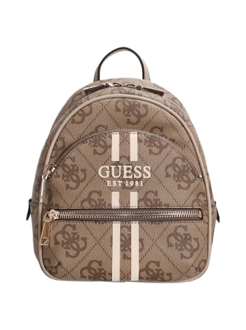 Guess Manhattan II Backpack - Rucksack 27.5 cm (coal logo) in latte logo