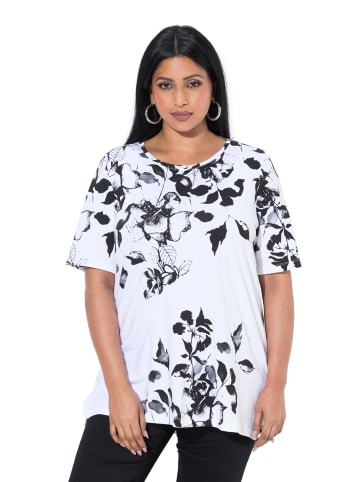 Ulla Popken Shirt in schneeweiß