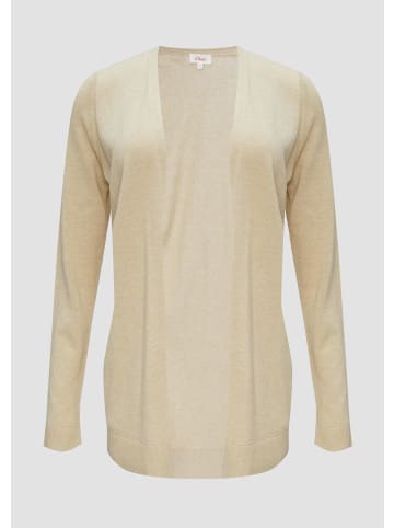 s.Oliver Strickjacke in 82W7_sandfarben