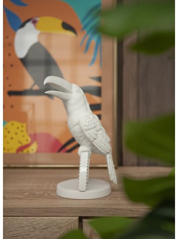 Goebel Deko-Objekt " Tukan " in Biskuit weiß