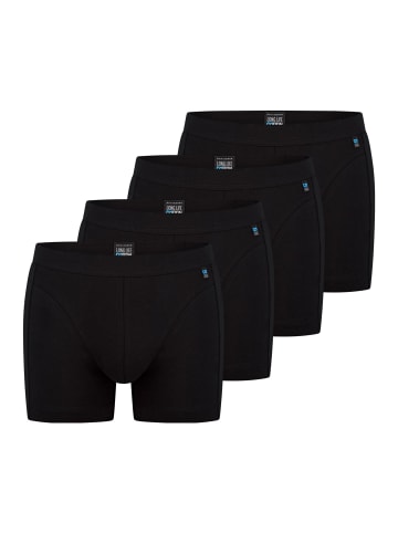 Schiesser Retro Short / Pant Long Life Cotton in Schwarz