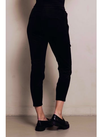 ZHRILL Hosen ZHCHIARA CASUAL SOFT CORD BLACK in BLACK