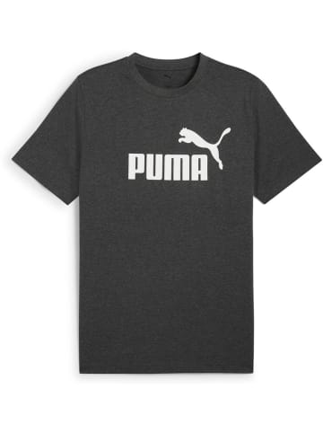 Puma T-Shirt "ESS No.1 Logo Heather Tee" in Grau