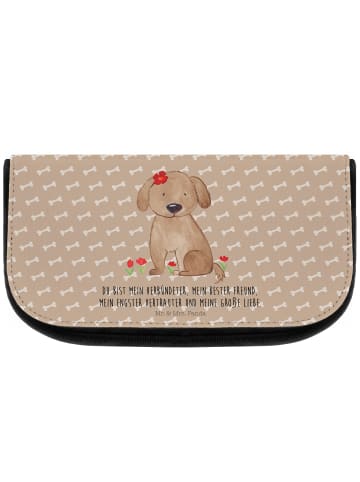 Mr. & Mrs. Panda kosmetiktäschchen Hund Dame mit Spruch in Hundeglück