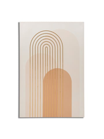 Mauro Ferretti Abstrakter, mehrfarbiger Leinwanddruck, 80 x 3 x 120 cm