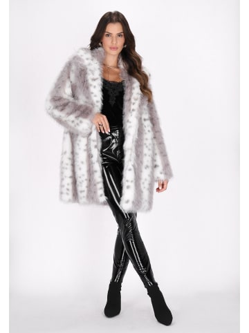 faina Coat in Grau Mehrfarbig
