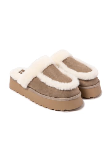 nuvola Hausschuhe "Alaska" in Aschgrau