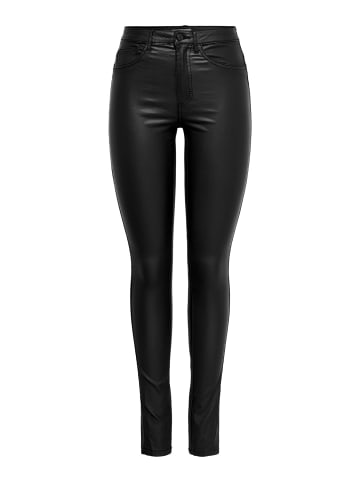 ONLY Jeans ONLROYAL HW SK ROCK COATED skinny in Schwarz