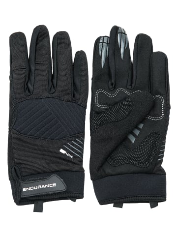 Endurance Fingerhandschuhe Folkestone in 1001S Black