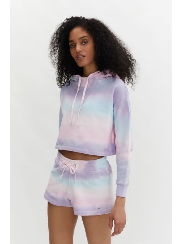 ADLYSH Hoodie Ombre High Neck Sunrise Hoodie in Rainbow