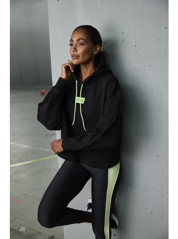 LASCANA ACTIVE Hoodie in schwarz