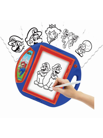 Lexibook Super Mario Zeichenprojektor mit Schablonen und Stempeln 4 Jahre