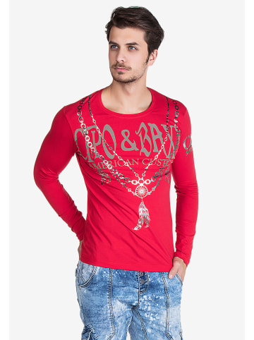 Cipo & Baxx Sweatshirt in Red