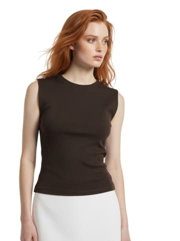 Alexa Dash Blouse in Braun