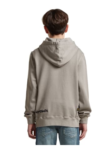 G-Star Raw Boys Premium Core Hoodie Sweatshirt grey alloy