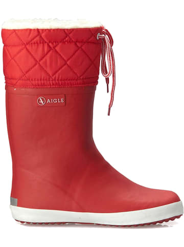 AIGLE Regenstiefel Giboulee in rot in rot