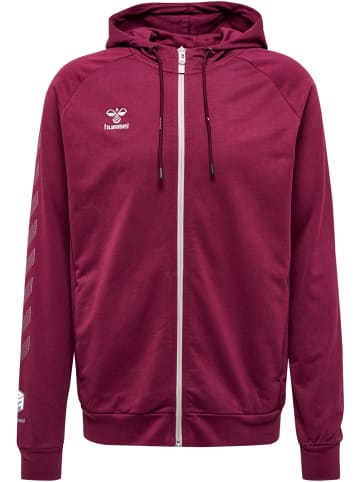 Hummel Hummel Reißverschluss Kapuzenpullover Hmlmove Herren in GRAPE WINE