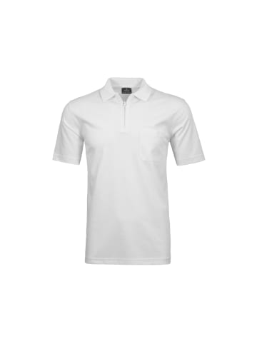 Ragman Poloshirt in weiß