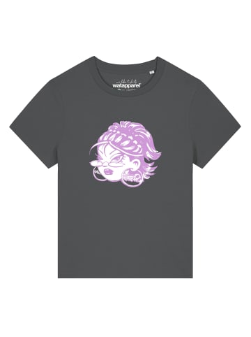 wat? Apparel T-Shirt Babe in Grau