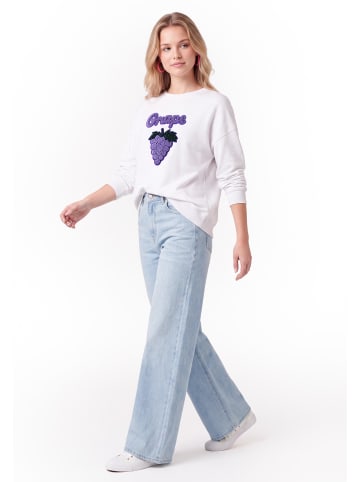 myMo Women Sweatshirt in White