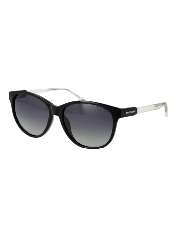 Skechers Damen Sonnenbrillen Rund Schwarz