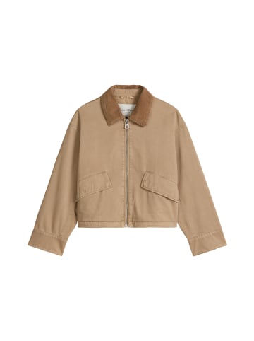 Marc O'Polo Barnjacket regular garment-dyed in Earthy Taupe