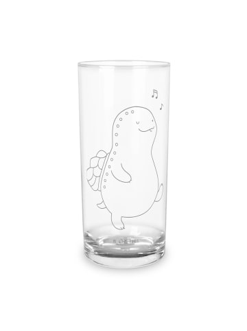 Mr. & Mrs. Panda Glas Schildkröte Pfeifen ohne Spruch in Transparent