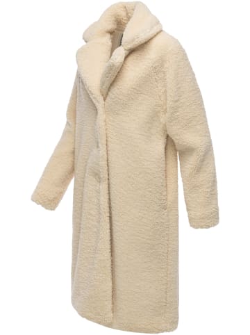 ragwear Fellimitatmantel Tedyco YOUMODO in Ecru