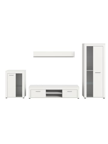 ebuy24 Regal Jam Weiß 169 x 35 cm