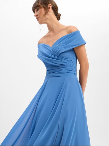 Marie Lund Abendkleid in blau - 0001