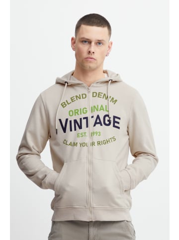 BLEND Kapuzensweatjacke Kapuzensweater in Beige