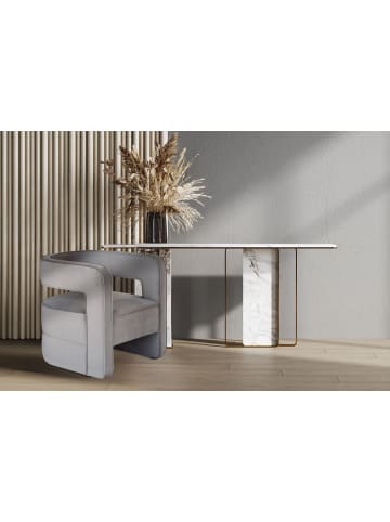 Kayoom Sessel Venice in taupe