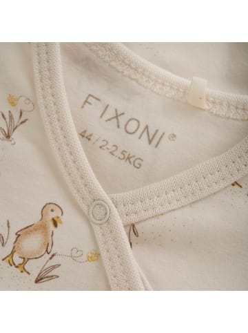Fixoni Outdoor Overall "Jumpsuit AOP" in Braun
