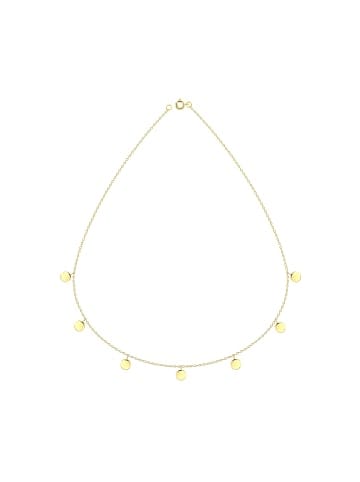 Alexander York Kette PLÄTTCHEN in Gold aus 925 Sterling Silber in gold