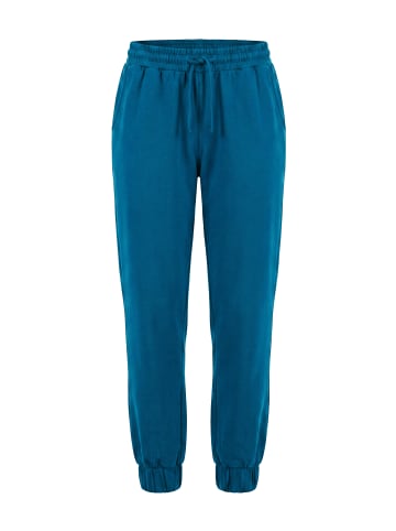 Ulla Popken Loungewear Hose in dunkles petrol