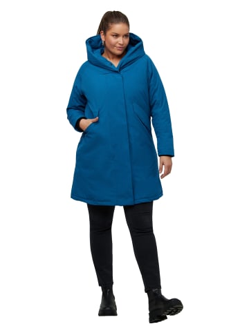 Ulla Popken Funktionsjacke in tiefseeblau